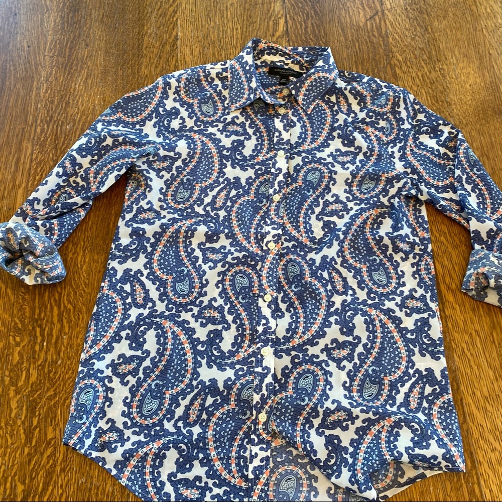 Banana Republic paisley top